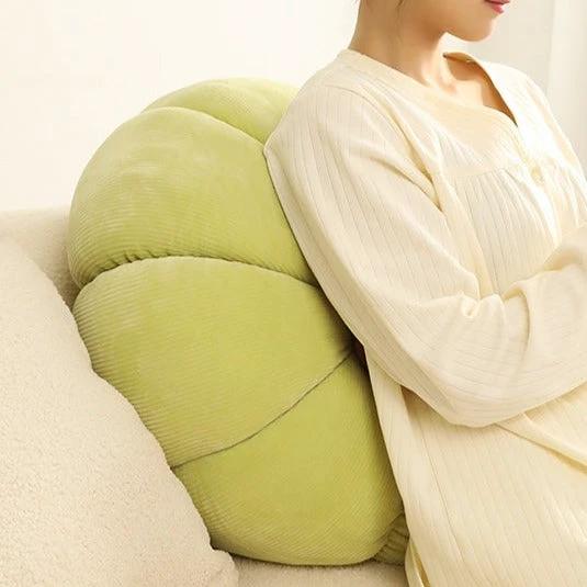 Fluffy Pumpkin Cushion by Bowlift