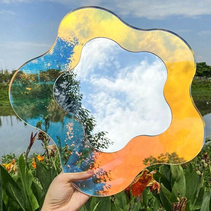 Acrylic Flower Mirror by Bowlift