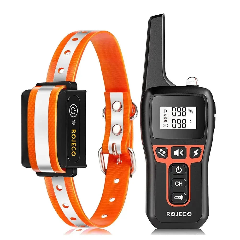 1000m Waterproof Dog Training Collar | Rechargeable, Remote Control & Adjustable for Small, Medium, and Large Dogs by BowLift
