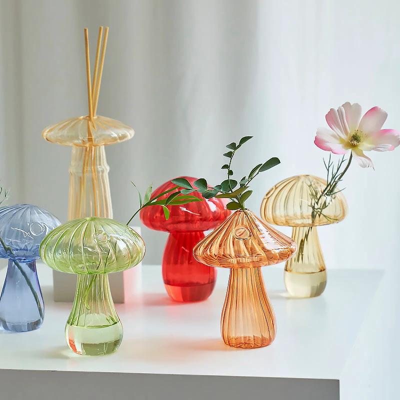 Mini Mushroom Bud Vases by Bowlift
