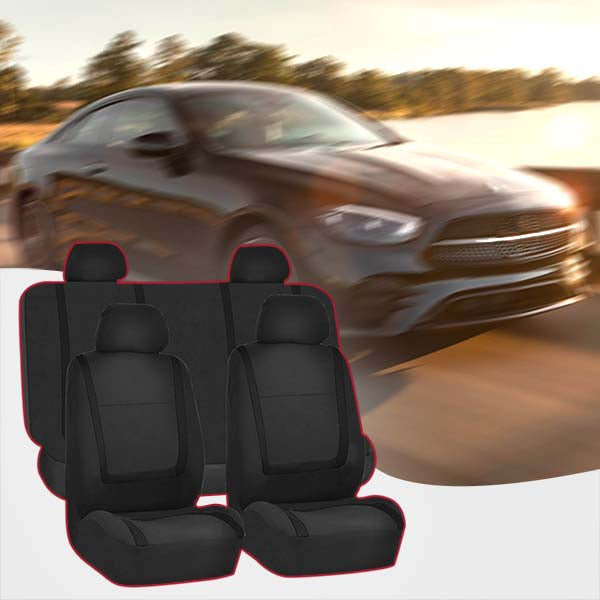 ComfortSeat 9-piece Car Seat Covers Set – Universal, Breathable & Washable by BowLift
