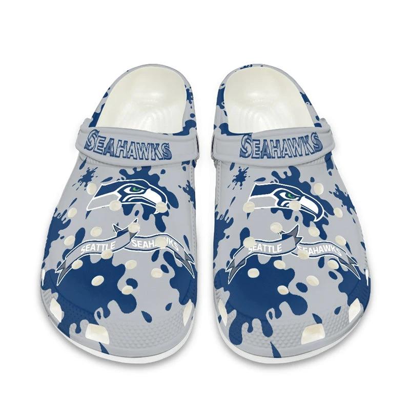 Seattle Seahawks Crocs V2 Unisex Clogs Clog Shoes by Crocs