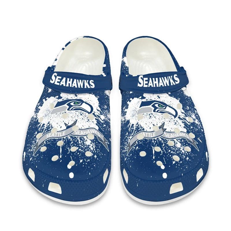 Seattle Seahawks Crocs V3 Unisex Clogs Clog Shoes by Crocs