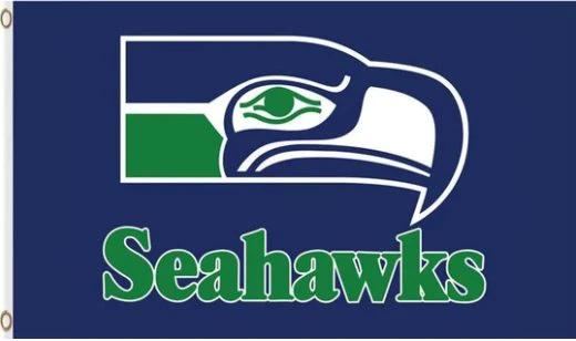Seattle Seahawks Team US Sport Club Flag 3X5 Ft Polyester Banner USA 90x150cm by flagsjustdoit