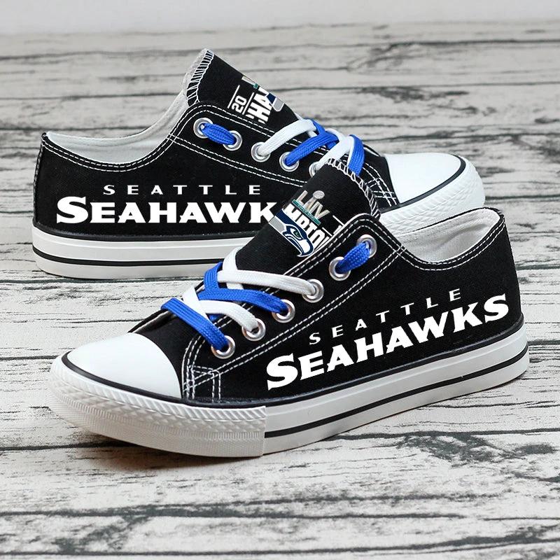 Seattle Seahawks Sport Sneakers Shoes For Men Women Fans by Crocs