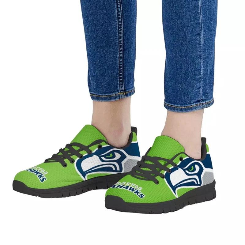 Seattle Seahawks For Life Sport Sneaker NLF Shoes For Men Women Fans by Crocs