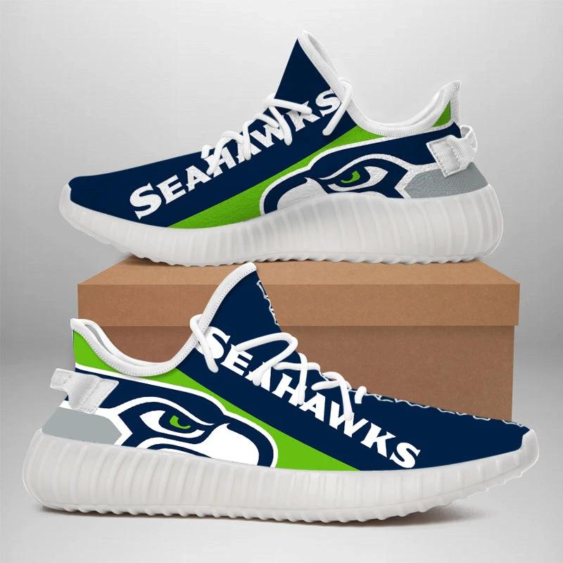 Seattle Seahawks NFL 350v Yeezy Sneakers For Men Women Fans by Crocs