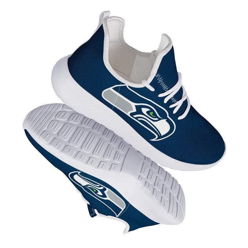 Seattle Seahawks Team Name Limited Sneaker Shoes For Men Women Fans by Crocs