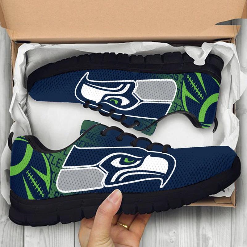 Seattle Seahawks For Life Sport Sneaker NLF Shoes For Men Women Fans by Crocs