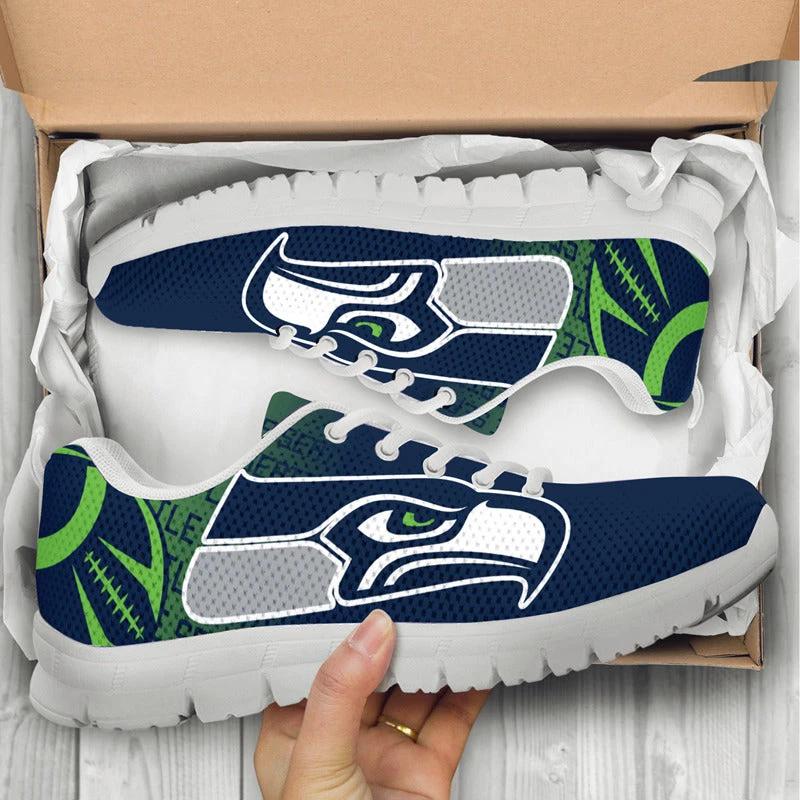 Seattle Seahawks For Life Sport Sneaker NLF Shoes For Men Women Fans by Crocs