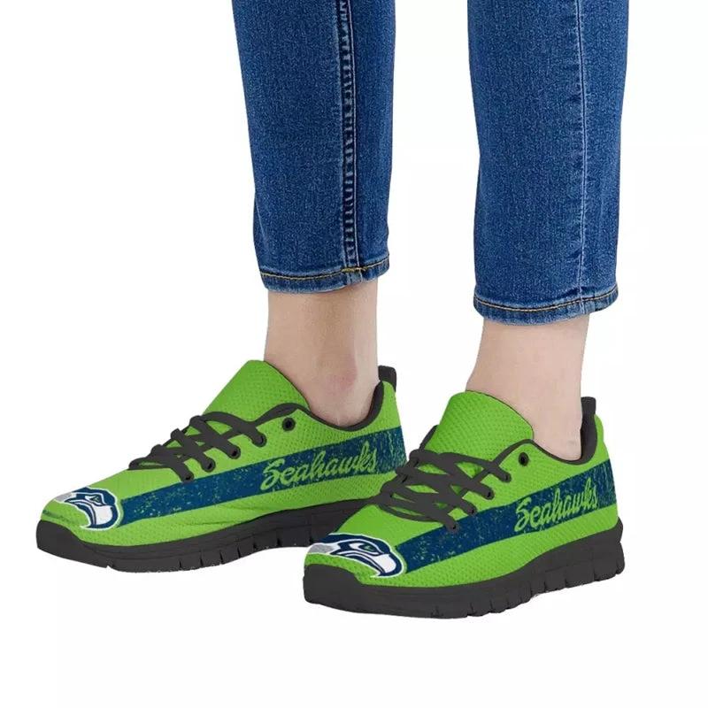 Seattle Seahawks For Life Sport Sneaker NLF Shoes For Men Women Fans by Crocs