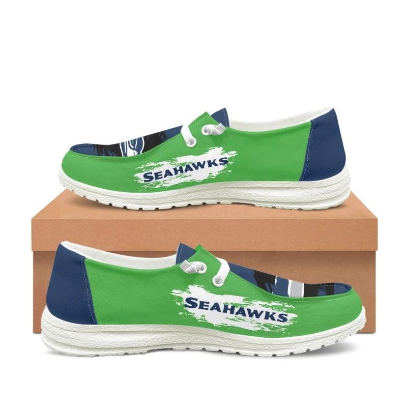 Seattle Seahawks V1 BZ15 Sneakers Shoes For Men Women Fans by Crocs