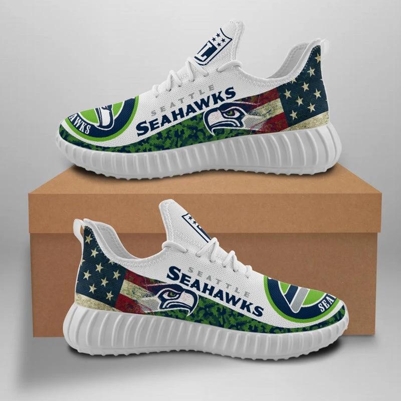 Seattle Seahawks NFL Sneaker Shoes For Men Women Fans by Crocs