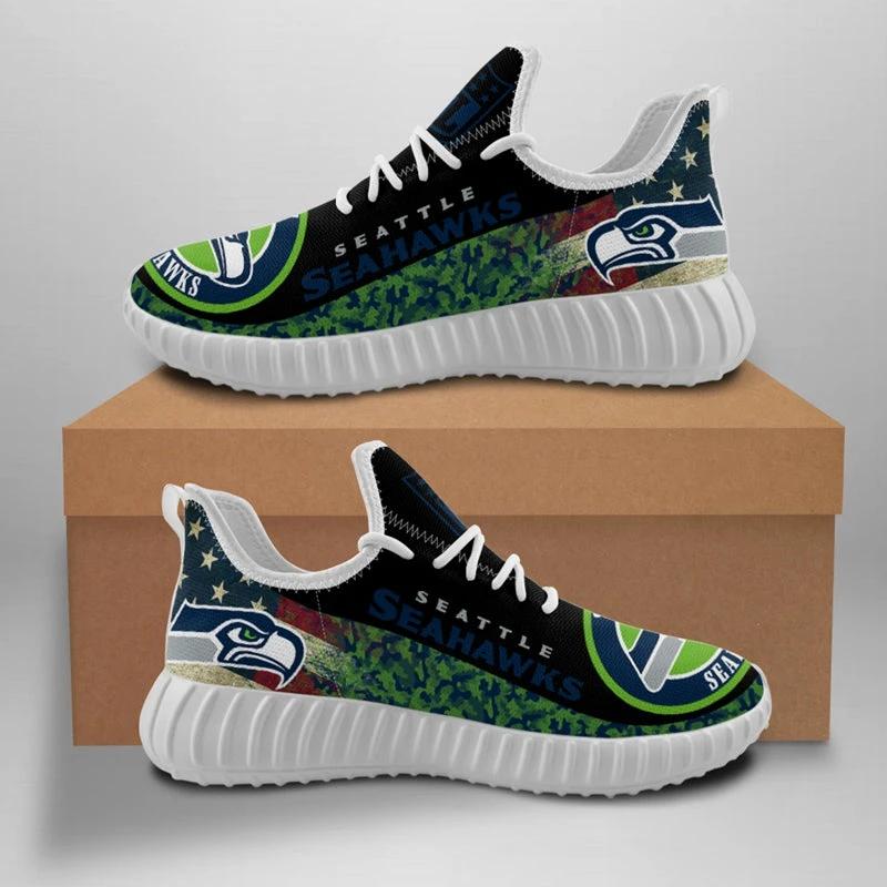 Seattle Seahawks Sneaker Shoes NFL For Men Women Fans by Crocs