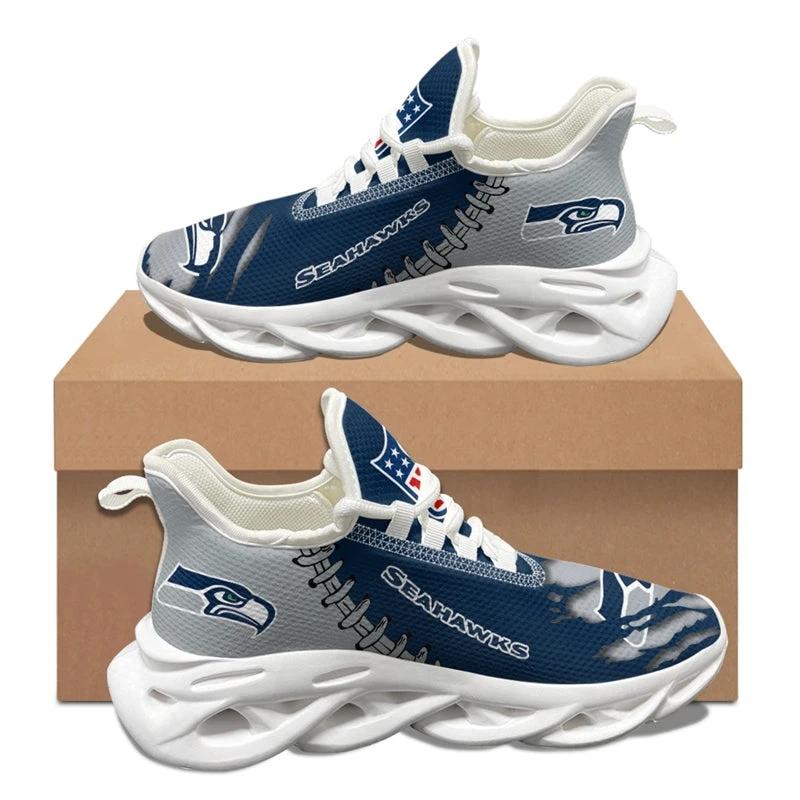 Seattle Seahawks V1 WK9 Sneaker Shoes For Men Women Fans by Crocs