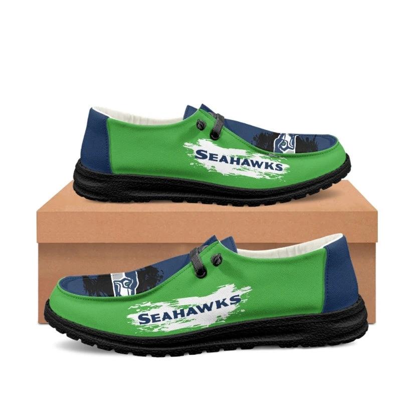 Seattle Seahawks V1 BZ15 Sneakers Shoes For Men Women Fans by Crocs
