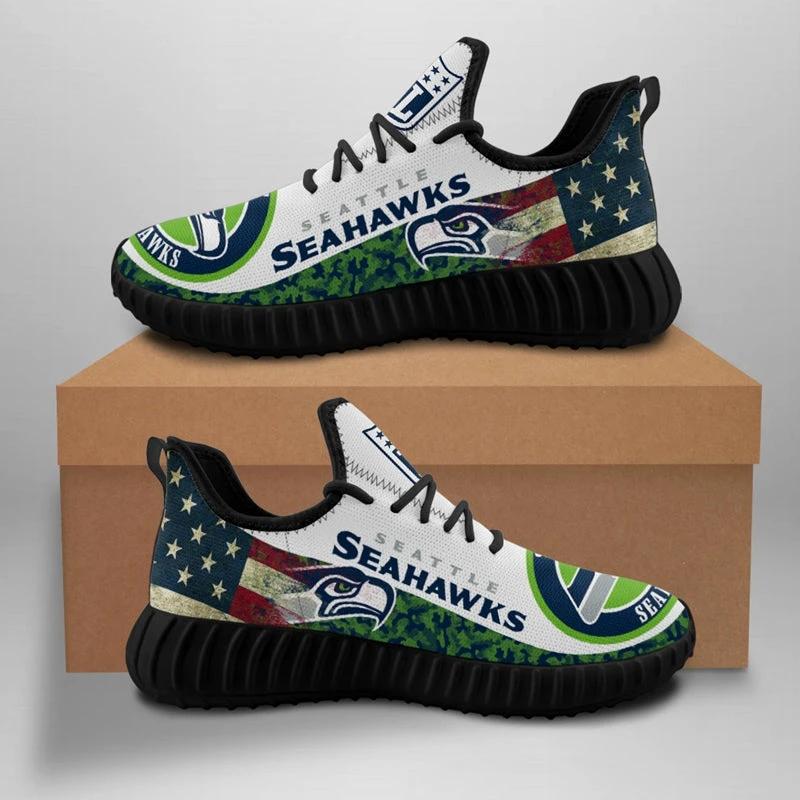 Seattle Seahawks NFL Sneaker Shoes For Men Women Fans by Crocs
