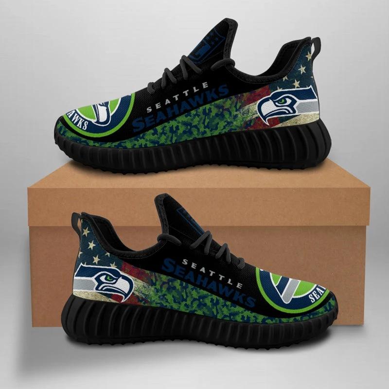 Seattle Seahawks Sneaker Shoes NFL For Men Women Fans by Crocs