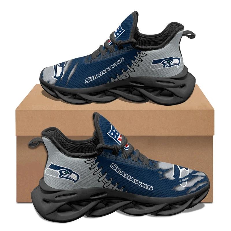 Seattle Seahawks V1 WK9 Sneaker Shoes For Men Women Fans by Crocs