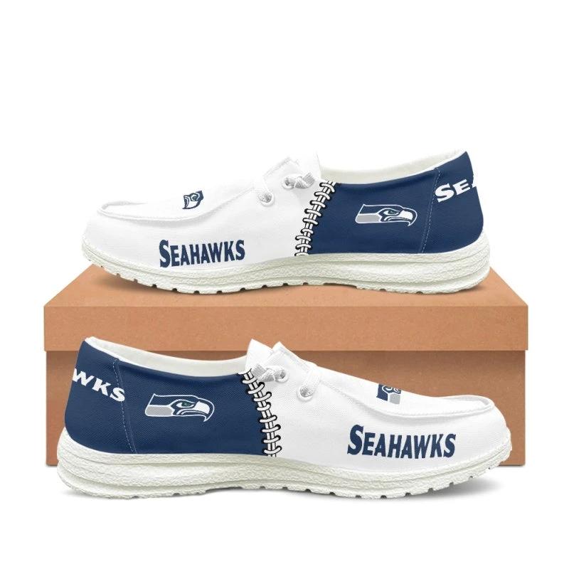 Seattle Seahawks V1 BZ15 Sneakers Shoes For Men Women Fans by Crocs
