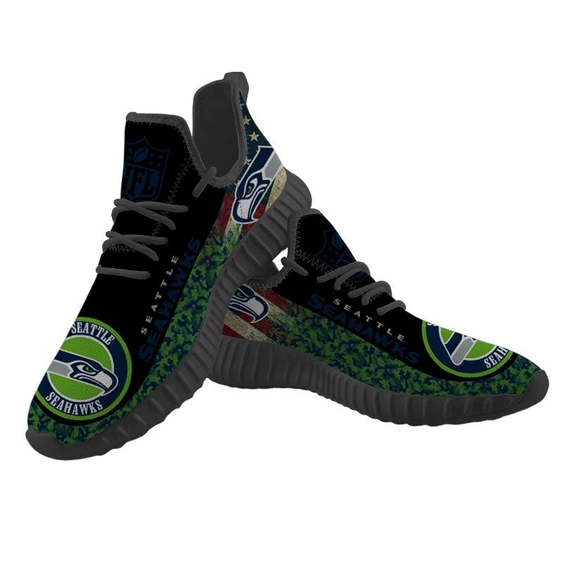 Seattle Seahawks Sneaker Shoes NFL For Men Women Fans by Crocs