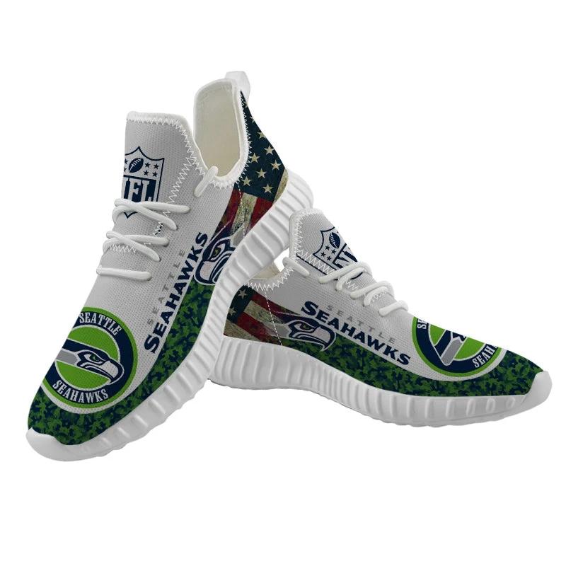 Seattle Seahawks NFL Sneaker Shoes For Men Women Fans by Crocs