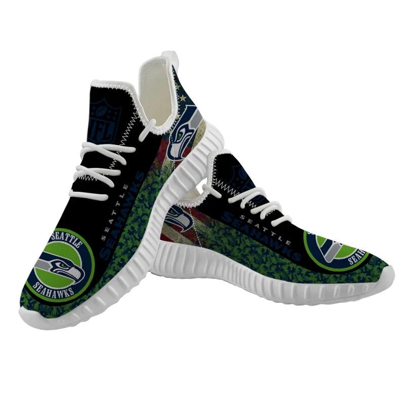 Seattle Seahawks Sneaker Shoes NFL For Men Women Fans by Crocs