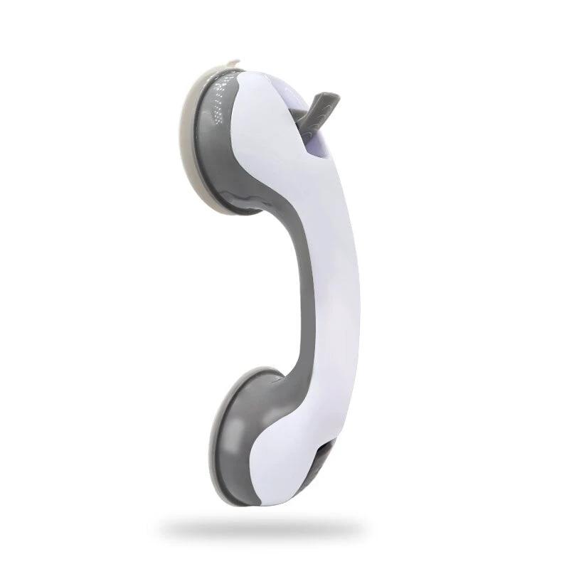 Safety handle with non-slip support and vacuum suction cup - Perfect for bathrooms and showers - Provides stability and support by BowLift