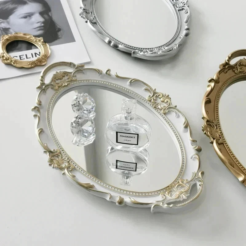 Vintage style mirror trays by Bowlift