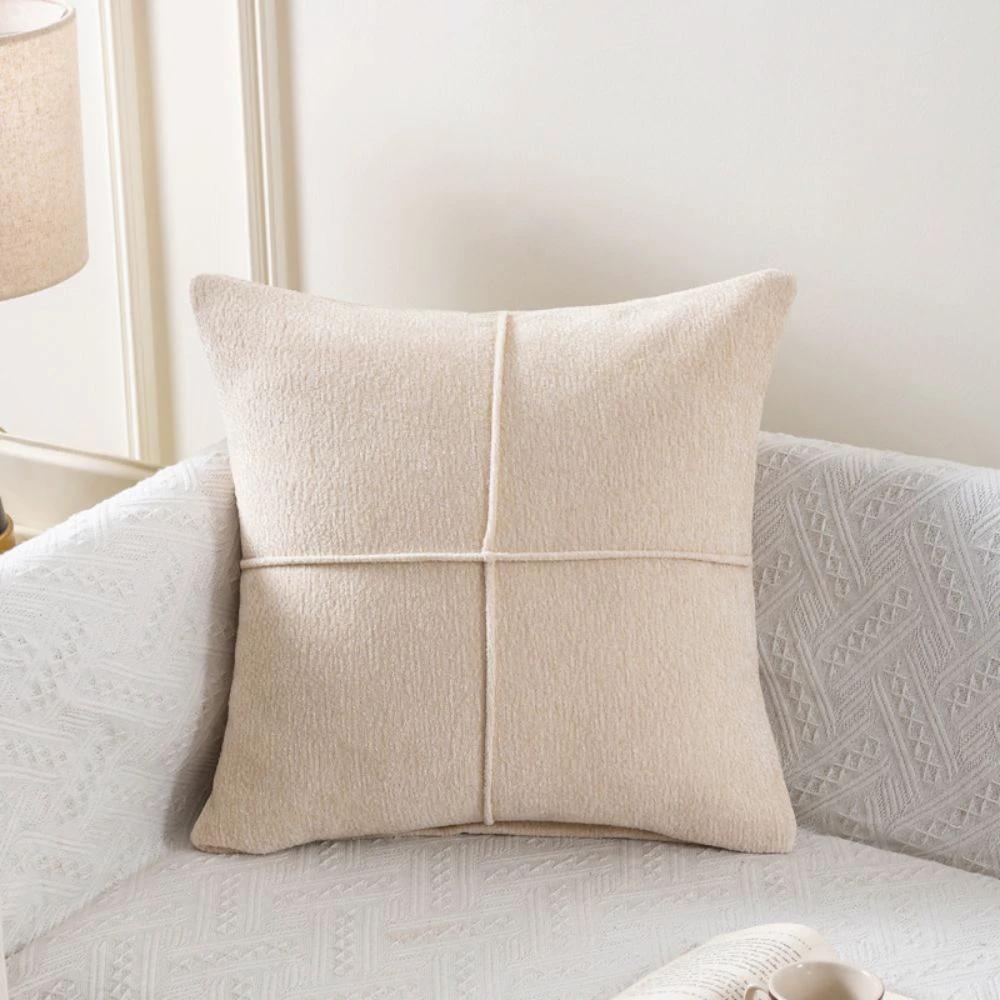 Serene Stitch Cushion Cover by Casa & Beyond