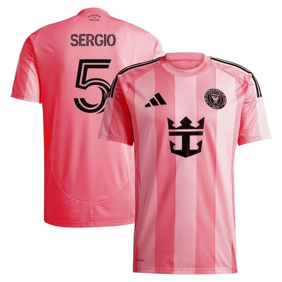 Sergio Busquets 5 Inter Miami CF 2025 Euforia Men Jersey – Light Pink by Soccer Jersey