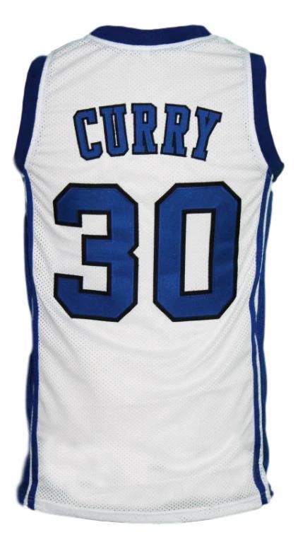 Seth Curry Jersey #30 Duke College Basketball Sewn White by My store basketball