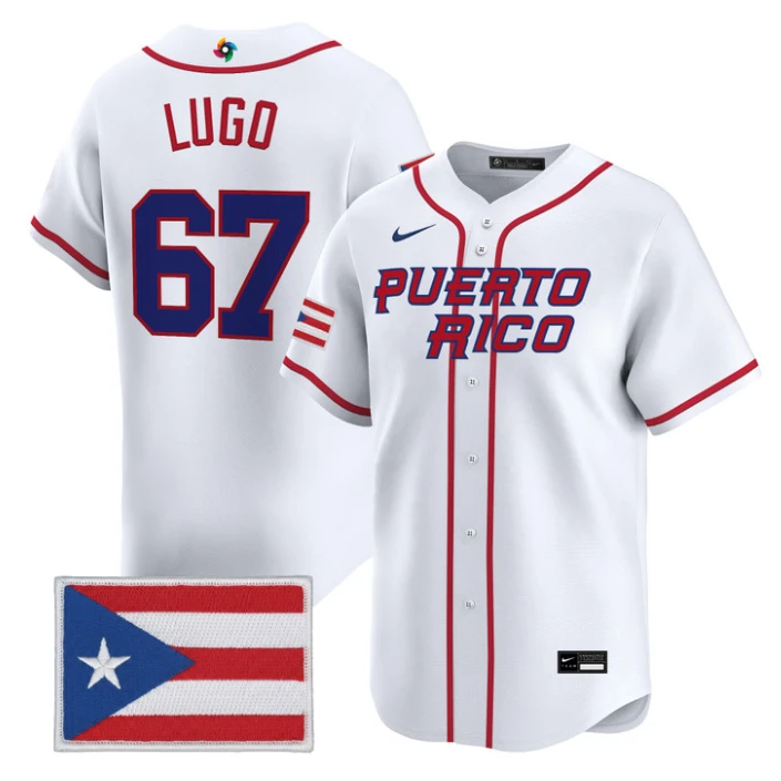 Seth Lugo Jersey #67 Puerto Rico World Baseball Classic 2026 Stitched by My Store