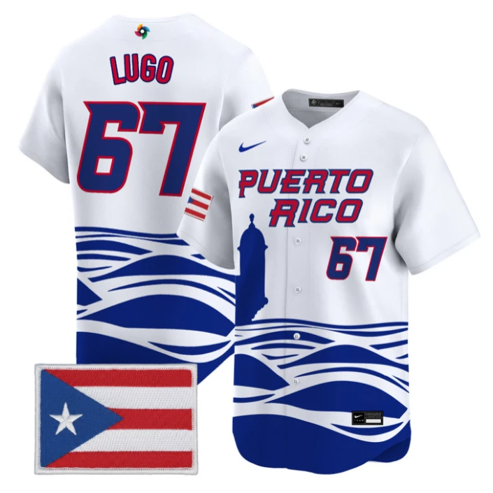 Seth Lugo Jersey #67 Puerto Rico World Baseball Classic 2026 Stitched by My Store