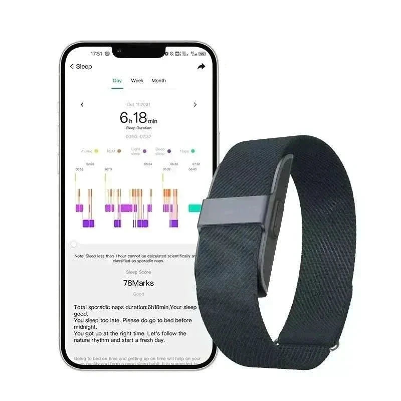 24/7 monitoring for heart rate, blood pressure & sports activities by BowLift