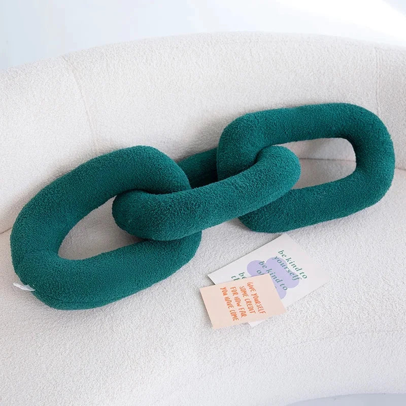 Chain Knot Cushion by Bowlift