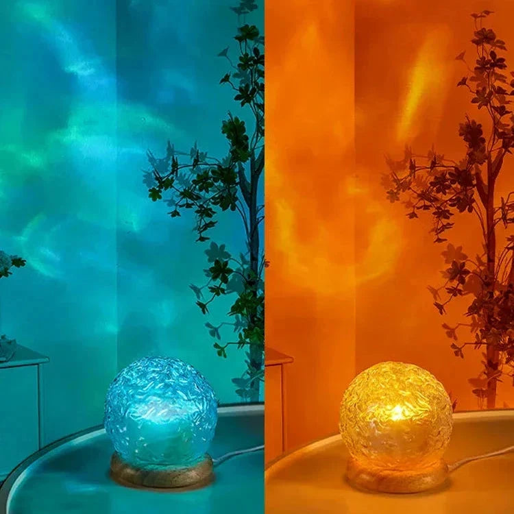Lysbølger | Water wave projector lamp Bowlift by Bowlift