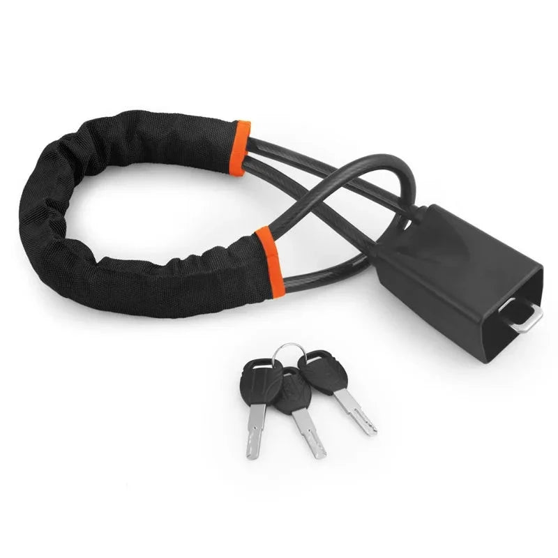 Car Steering Wheel Lock With Seat Belt Socket by BowLift