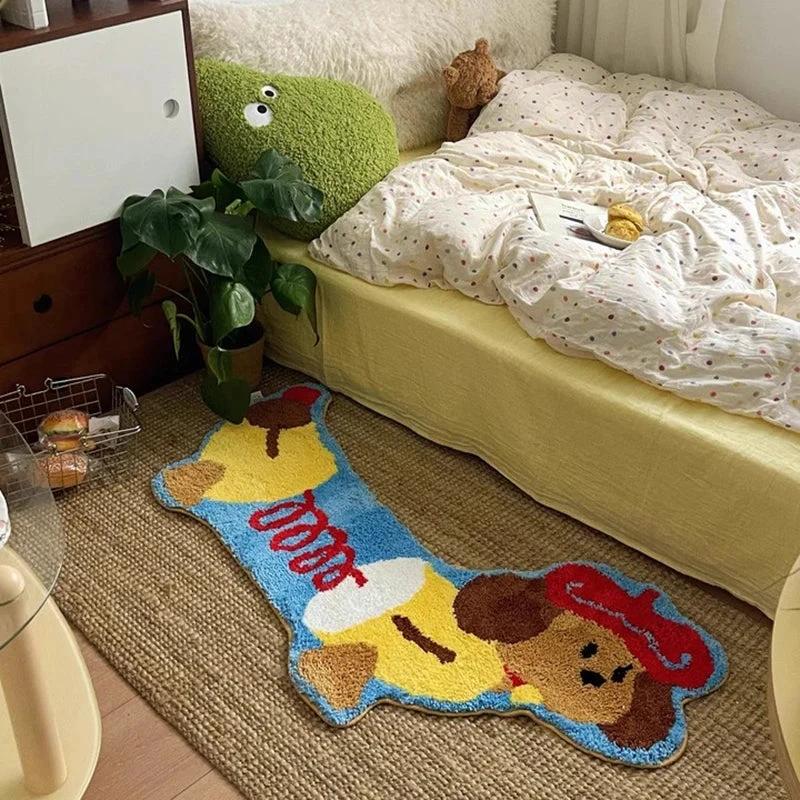 Accordion Dachshund Long Rug by Bowlift