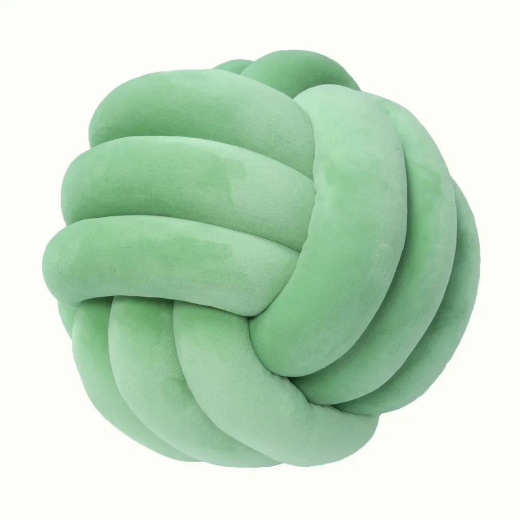 Plush Knot Cushion (Velvet) by Bowlift