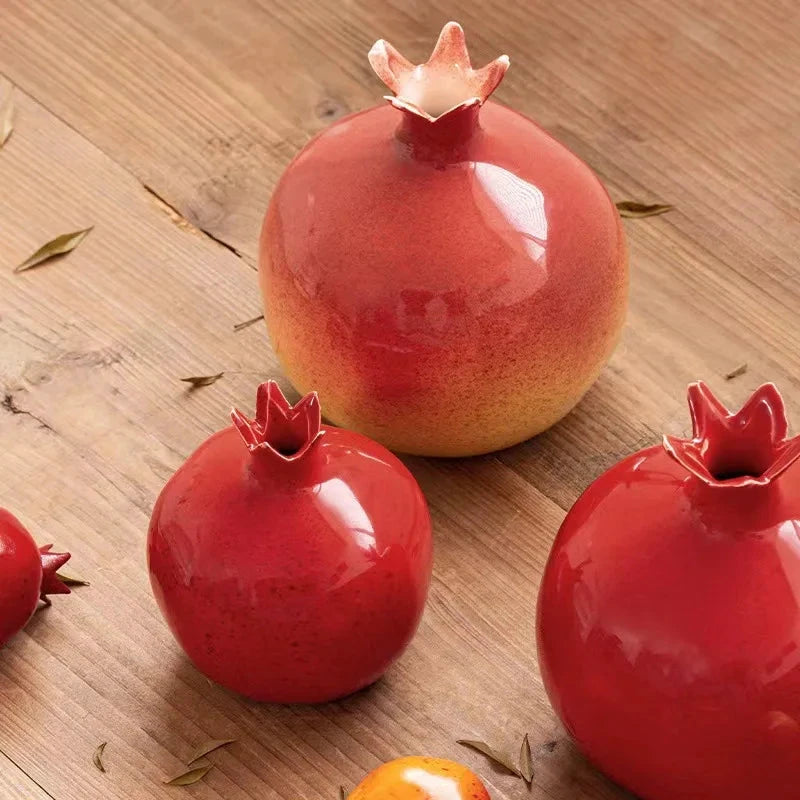 Ceramic Pomegranate Vase by Bowlift