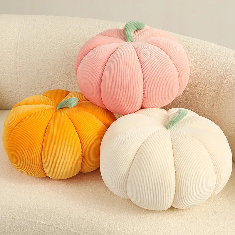 Fluffy Pumpkin Cushion by Bowlift