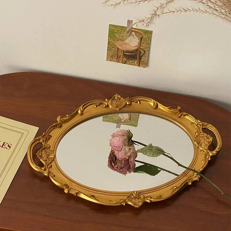 Vintage style mirror trays by Bowlift