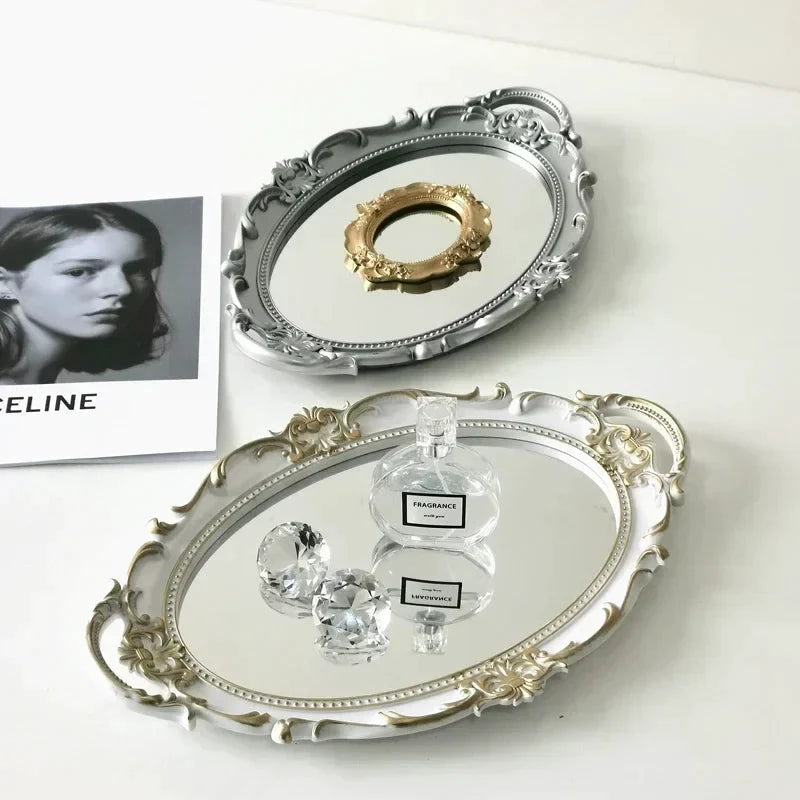 Vintage style mirror trays by Bowlift