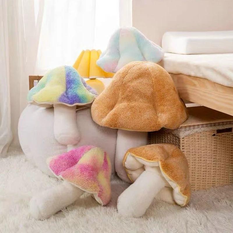 Fluffy Mushroom Cushion by Bowlift