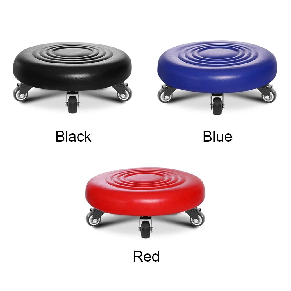 360 Rotating Wheeled Rolling Stool by BowLift