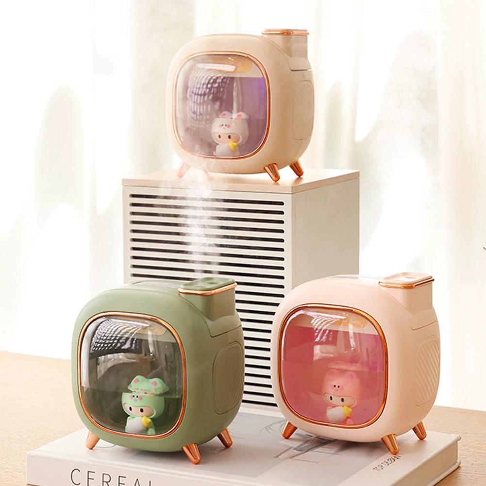 Humidifier – Dual Spray Diffuser with Gentle Ambient Light Bowlift by Bowlift
