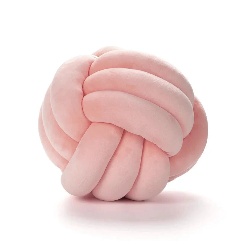Plush Knot Cushion (Velvet) by Bowlift