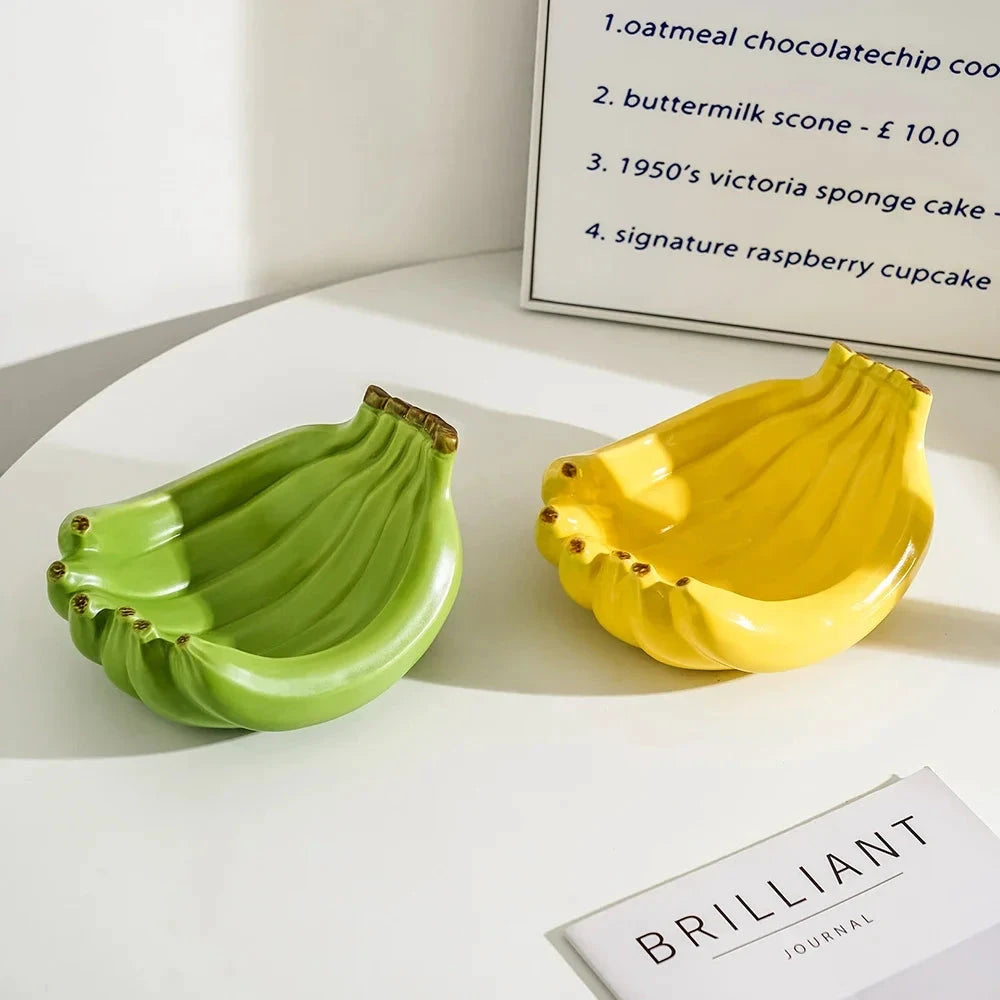 Banana Ceramic Storage Tray by Bowlift