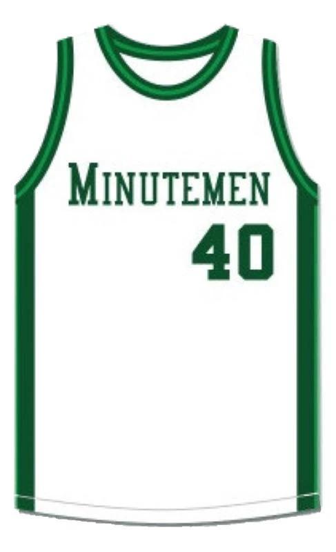 Shawn Kemp Jersey #40 Concord High School Basketball Sewn White by My store basketball
